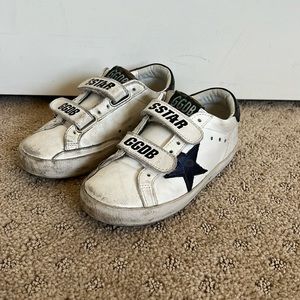 Golden Goose Kids Velcro Old School Sneakers size 28